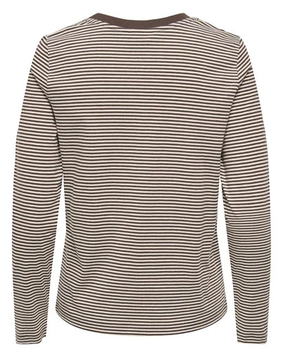 JDY - JDYPisa Print Langærmet Trøje - Bean